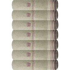 송월타올 CM 피셔널 세면타월 150g 30수 면사, 올리브, 7개