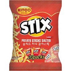 스틱스 솔티드 미니 감자스틱, 400g, 1개