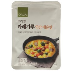 올가홀푸드 우리밀 카레가루 약간매운맛, 100g, 1개 - 돌아기카레가루