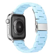 힐링쉴드 애플워치 아크릴 스트랩 42 / 44 / 45 / 49mm, 라이트블루(ACL-08)