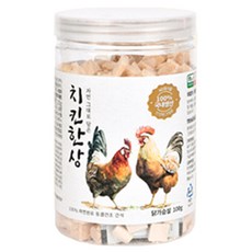 올치 강아지 고양이 동결건조 간식 한상 BF6704, 치킨맛, 100g, 1개