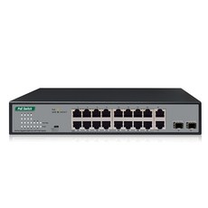 넥스트유 POE 16포트 기가비트 컴팩트 스위치허브 185W, NEXT-POE3020SFP