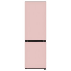 [색상선택형] LG전자 모던엣지 오브제컬렉션 2도어 냉장고 방문설치, 핑크(상칸), 핑크(하칸), Q342GPP133S