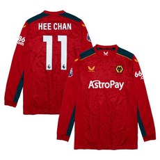 卡斯特雷 2023~2024 狼隊客場長袖球衣 #11 HEE CHAN