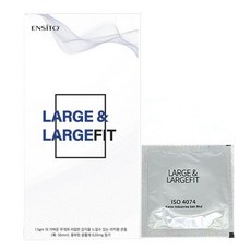 엔시토롱플러스 라지 앤 라지핏 일반형 콘돔, 1개, 10개입