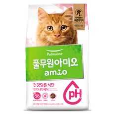 풀무원 아미오 건강담은식단 유리너리케어 고양이 사료, 닭, 6.4kg, 1개