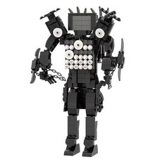 스키비디토일렛 블록 타이탄 TV맨 538PCS, 혼합색상