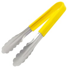 제우스 실리콘 칼라 잎집게 24cm, 노랑, 1개