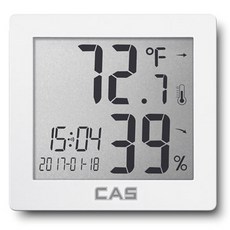 CAS 溫濕度計 T031, 1個, [白色的]