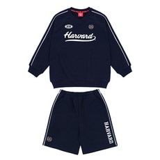 하버드키즈 아동용 레이서 하프 팬츠 상하의 세트