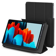 신지모루 마그네틱 폴리오 펜슬 커버 태블릿PC 케이스, 블랙