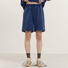 오아이오아이컬렉션 빈티지 데님 스웻 5부 쇼츠