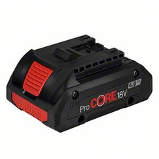 보쉬 ProCORE 18V 4.0Ah 리튬 배터리, 본품(추가배터리없음), 1개