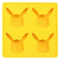 포켓몬스터 피카츄 실리콘 얼음틀 4구, 노란색, 1개 1개, 노란색