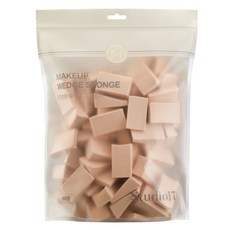 스튜디오17 웨지 조각 스펀지 80p, 1개, beige