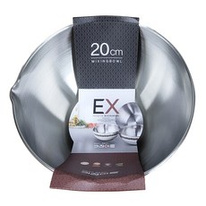 키친아트 EX 전사무늬 스텐 믹싱볼, 단품, 1개