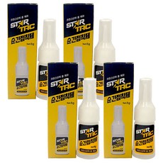 CLEANSTAR Tack多功能瞬間黏合劑 6ml ST-141, 4個