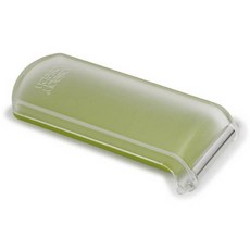 Joseph Joseph Fill Store果皮保存筒蔬菜削皮器, 1個, 綠色