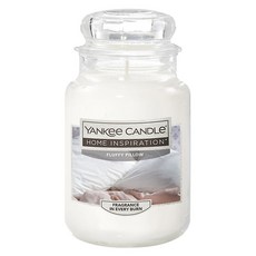 YANKee CANDLe Home Inspiration罐型香氛蠟燭 L, Fluffy Pillow, 538g, 1罐
