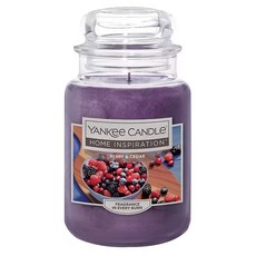 YANKee CANDLe Home Inspiration罐型香氛蠟燭 L, Berry&Cedar, 538g, 1罐