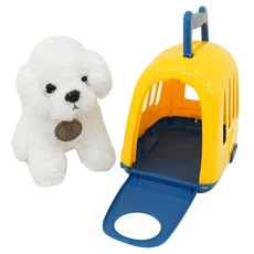 KID ZONE 舒適的貴賓犬屋, 白色, 17cm, 1組