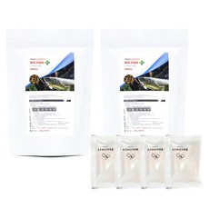 네오 에너지 빅피쉬 플러스 관상어 사료 600ml x 2p + 캡 리무버 랜덤발송 24p 세트, 1세트