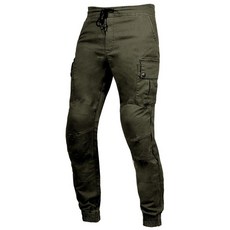 KOMINE 摩托車褲 棉質慢跑褲 CE 保護器 PK-753 OLIVE, 橄欖