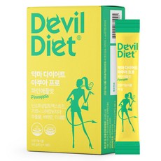 악마다이어트 아쿠아 프로 파인애플맛 가르시니아 14p, 140g, 1개