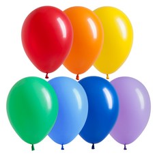 셈퍼텍스 무지개 풍선 30cm 30p 세트, 레드, 오렌지, 옐로우, 그린, 블루, 로얄블루, 라일락, 1세트 레드, 오렌지, 옐로우, 그린, 블루, 로얄블루, 라일락, 1세트