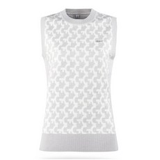 Luxgolf 430Golf女圓領圖案背心背心LB3A516W