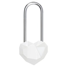 자커 사랑의 자물쇠 커플락 CL-2 화이트