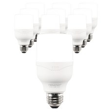 Vitson Wonha T 燈泡 LED 洛克人燈泡 白色 10W YTT55Z1-102665, 晝光色, 10個