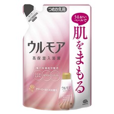 울모어 액상입욕제 크리미 로즈 리필용, 480ml, 1개