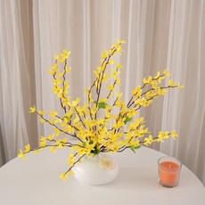 flowertree 假花花瓶花 春天的消息 野櫻花花瓶組 50cm, 單品, 單品, 混色