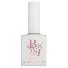 BESSIE 秋冬甜點系列 美甲凝膠, 優雅莫蘭迪色系, 成熟時尚瓶身, 質感光澤美甲, GL33 落日銀, 11ml, 1瓶