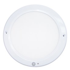 WOOREE 長壽燈 LED 邊緣超薄圓形感應燈 20W, 1個, 白色