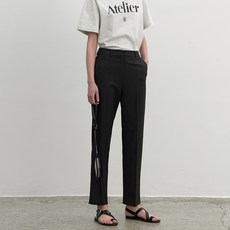 나인 여성용 에센셜 슬림 스트레이트 팬츠 PT-5521