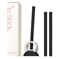 불스원 그라스 인스틱 차량용 디퓨저 본품 + 리필 2p 세트, 피오니 부케, 1세트
