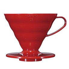 하리오 V60 드리퍼 레드 VD-02R, 단품, 1개