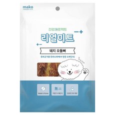 강아지 건강프로젝트 리얼미트 수제간식 돼지 오돌뼈, 330g, 1개 - 영양언니의수제간식