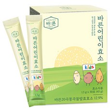 바른 어린이효소 곡물 발효 30p, 45g, 1개