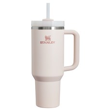 스탠리 퀜처 H2.0 플로우 스테이트 텀블러, 로즈쿼츠, 1L, 1개