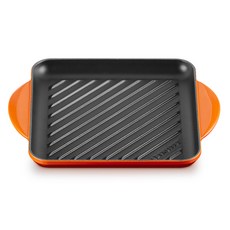 LE CREUSET NT電磁爐適用方形烤盤 橘色, 1個, 24cm