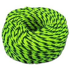 PE螢光安全洗衣繩 8mm*100m, 1個, 綠色