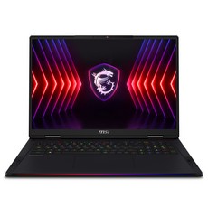 MSI 2024 레이더 18 HX 코어i9 인텔 14세대 지포스 RTX 4090, 블랙, 2TB, 32GB, WIN11 Pro, Raider 18 HX A14VIG-225KR