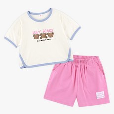마리앤모리 아동용 곰돌이 랍바 데일리 상하복 세트