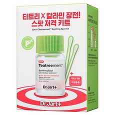 닥터자르트 컨트롤에이 티트리먼트 수딩 스팟 15ml + 면봉 30p 키트 세트, 1개 - 티트리추출물