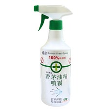 國衛 香茅油精噴霧 100%極濃縮 天然萃取 居家保健 環境清潔, 500ml, 1瓶