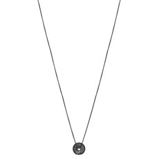 엠포리오아르마니 남성용 Key Basics 펜던트 스테인리스스틸 목걸이 EGS3045001