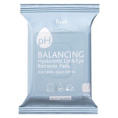 Prreti 弱酸性平衡玻尿酸眼唇卸妝棉 30張 2組, 55g, 2包